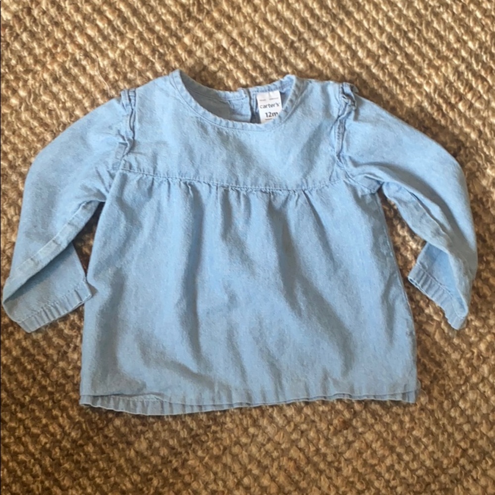 Adorable Light Weight Denim blouse